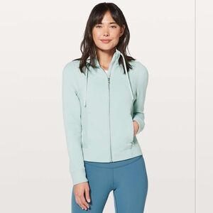 Lululemon Hot Mesh Jacket Storm Blue Size 8